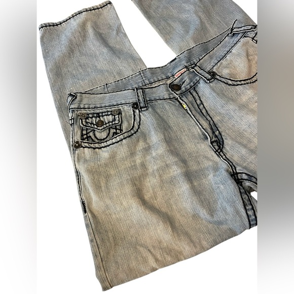 Men's True Religion Rainbow Billy Jeans Sz 42 - Picture 3 of 16